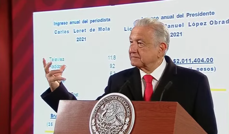 El presidente Andrés Manuel López Obrador.