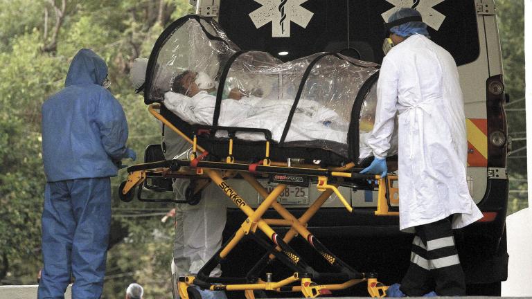 CIUDAD DE M…XICO 08JULIO2021.- Contin˙a el aumento en hospitalizaciones por COVID-19 en la ciudad, lo que podrÌa regresar a color naranja el sem·foro epidemiolÛgico en la capital. AsÌ mismo seg˙n datos de Claudia Sheinbaum, jefa de gobierno, las personas intubadas y fallecimientos no registran un incremento. En im·genes aspectos del hospital de los venados, nosocomio adaptado para la atenciÛn del coronavirus. FOTO: ROGELIO MORALES /CUARTOSCURO.COM