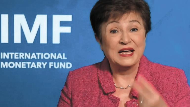  Kristalina Georgieva, directora del Fondo Monetario Internacional. Foto: Reuters.