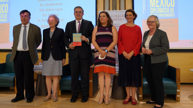 Presentación del libro Embajadores de Estados Unidos en México. Diplomacia de Crisis y Oportunidades. Foto EE: Cortesía