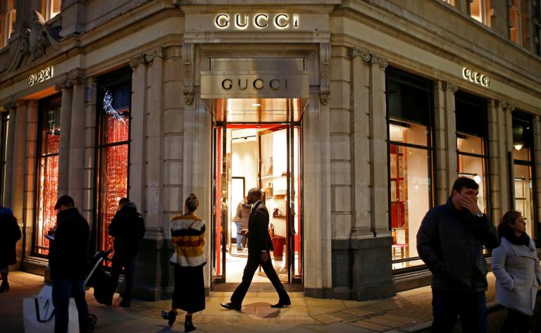 Local de Gucci. Foto: Reuters