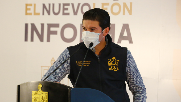 Samuel García Sepúlveda, gobernador de Nuevo León. Foto EE: Cortesía