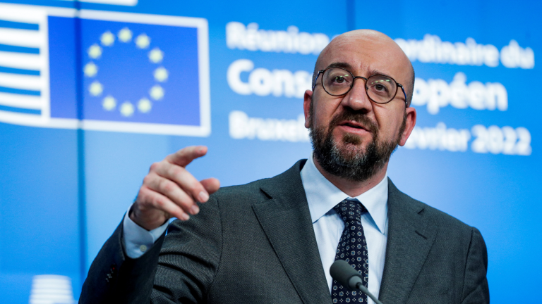 El ex primer ministro belga Charles Michel. Foto: Reuters.