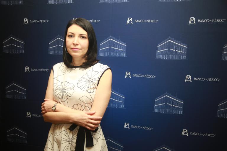 Victoria Rodríguez Ceja, gobernadora del Banco de México, durante la Convención Bancaria 2022 en Acapulco, Guerrero. Foto EE: Eric Lugo