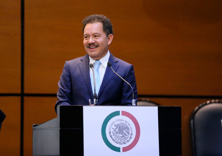 Ignacio Mier, coordinador parlamentario de los diputados de Morena. Foto EE: Cortesía / Twitter @NachoMierV