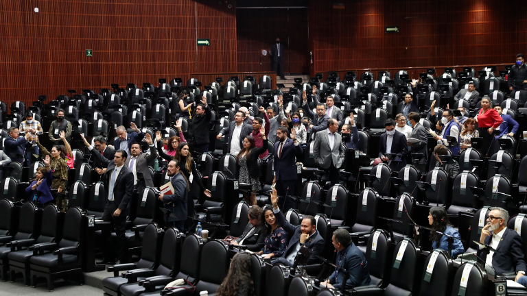 Comisiones Unidas de Energía y Puntos Constitucionales de la Cámara de Diputados. Foto EE: Cortesía Cámara de Diputados