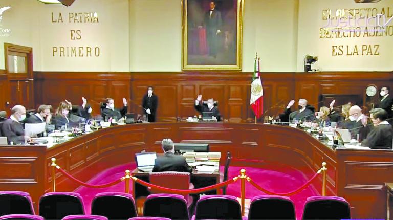 Pleno de la Suprema Corte de Justicia de la Nación. Foto EE: Archivo