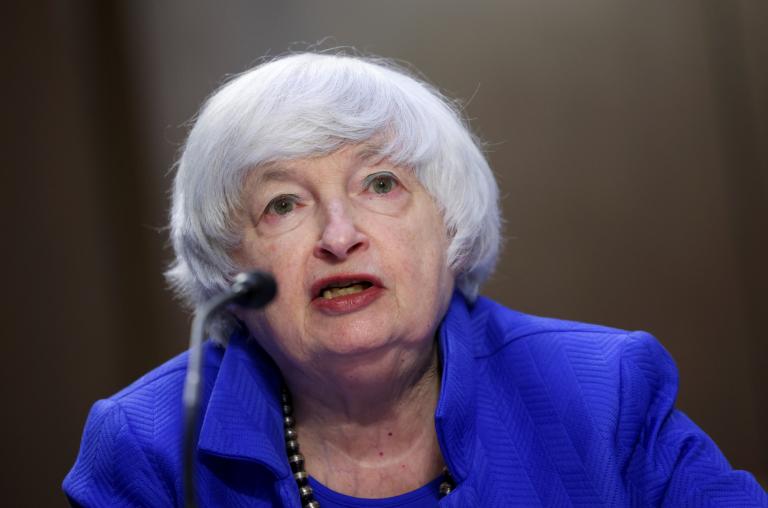 La secretaria del Tesoro estadounidense, Janet Yellen. Foto: Reuters.