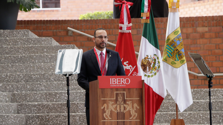 Luis Arriaga Valenzuela, rector de la Universidad Iberoamericana Ciudad de México. Foto EE: Cortesía