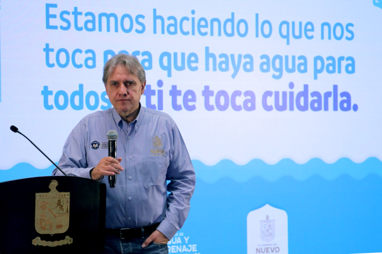 Juan Ignacio Barragán, director de Servicios de Agua y Drenaje de Monterrey. Foto EE: Cortesía