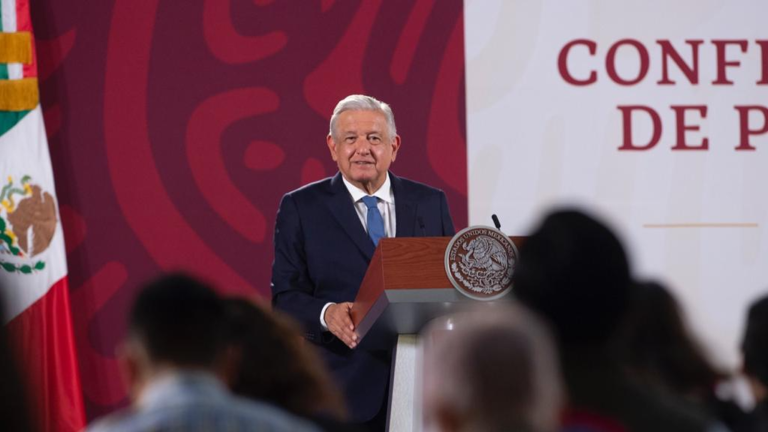 El presidente Andrés Manuel López Obrador,