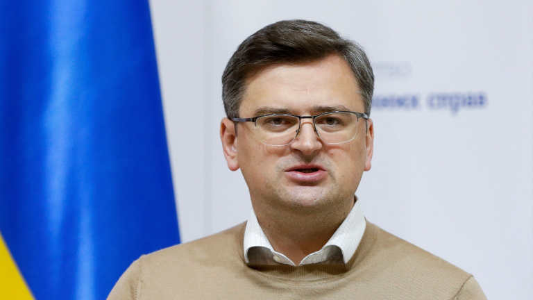 El ministro ucraniano de Relaciones Exteriores, Dmytro Kuleba. Foto: Reuters.