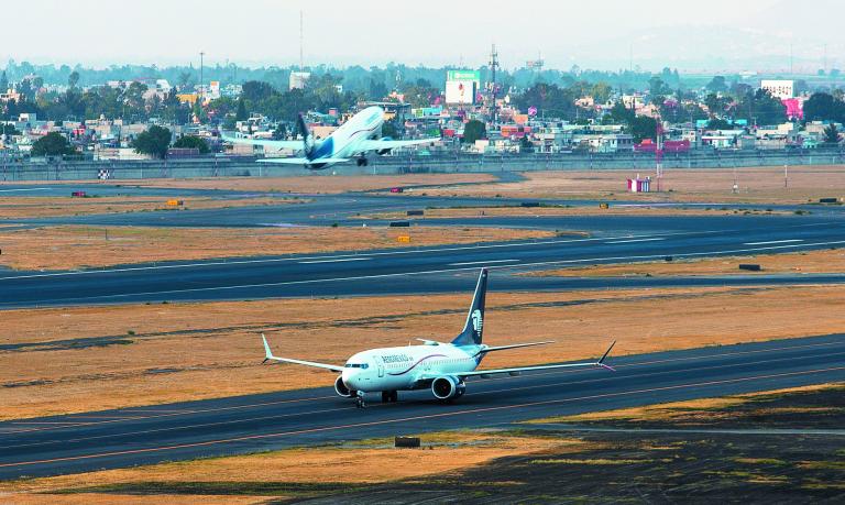 El rediseño aéreo en el Valle de México era necesario para la integración del AIFA. Foto EE: Hugo Salazar.