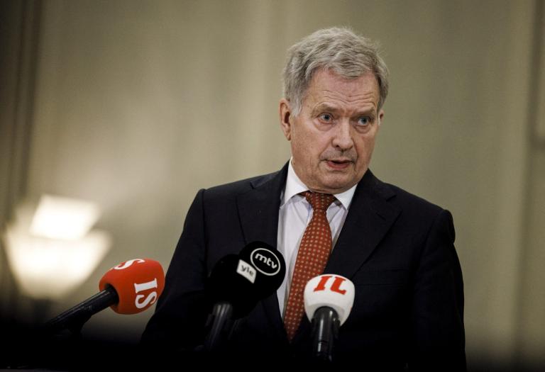 El jefe de Estado finlandés Sauli Niinistö. Foto: Reuters.