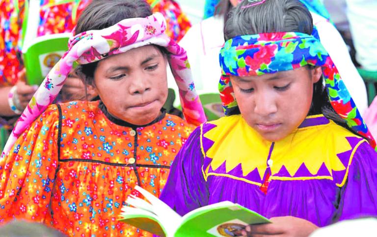 El desdén oficial hacia el INALI  y el bajo presupuesto ponen en riesgo los objetivos del Decenio de las Lenguas Indígenas. Foto EE: Especial