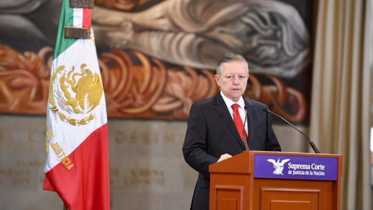 Arturo Zaldívar, presidente de la Suprema Corte de Justicia de la Nación. Foto EE: Cortesía / Twitter @CJF_Mx