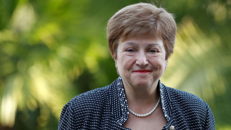 La directora gerente del FMI, Kristalina Georgieva. Foto: Reuters.