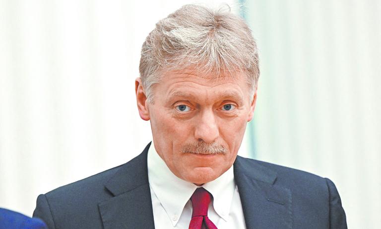 FILE PHOTO: Kremlin spokesman Dmitry Peskov attends a news conference in Moscow