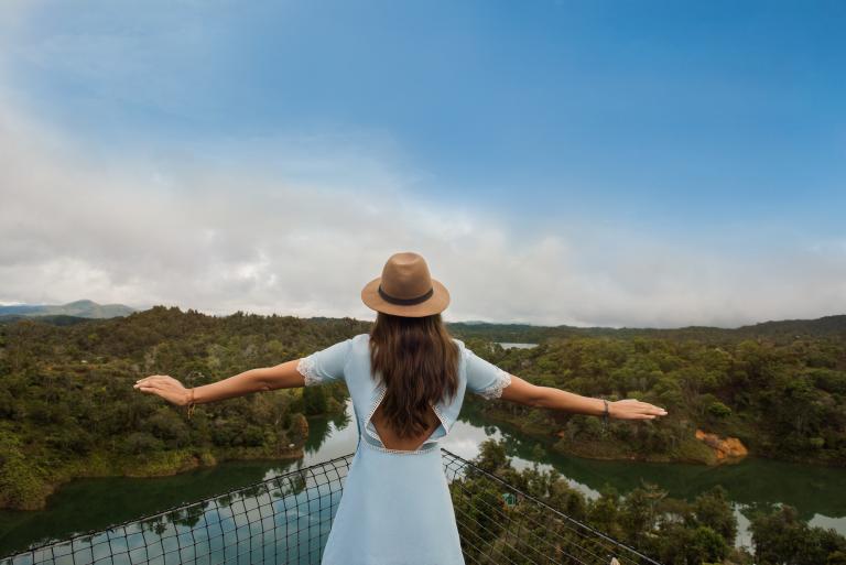 Guatape, en Antioquia. Foto: ProColombia