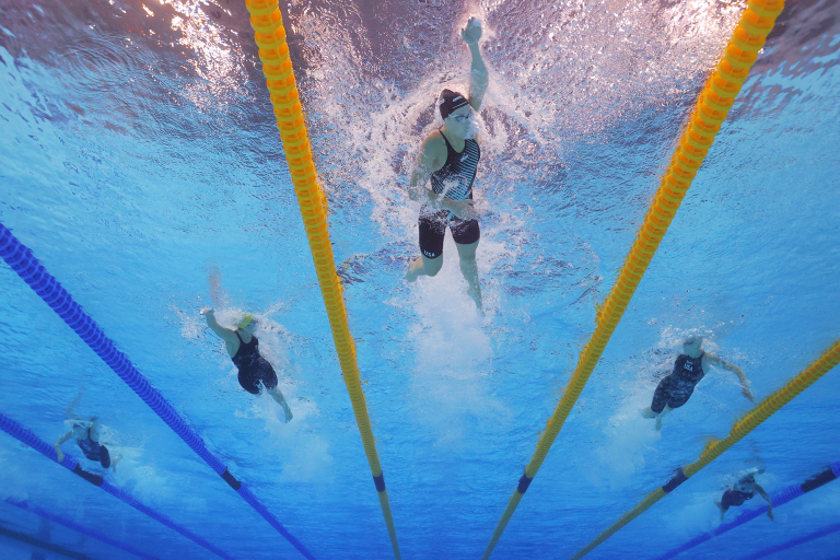 Natación. Foto: Reuters