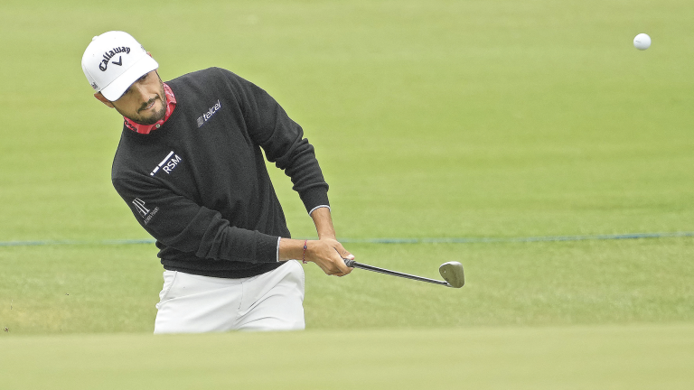 Abraham Ancer dice adiós al PGA Tour tras haber ganado su tarjeta como jugador de este circuito en 2016. Foto: AFP