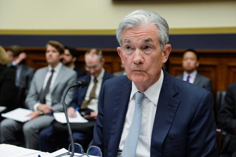 Jerome Powell durante su comparecencia ante la Comisión de Servicios Financieros de la Cámara de Representantes. Foto: Reuters