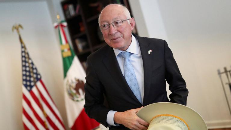 Ken Salazar, embajador de Estados Unidos en México. Foto: Reuters