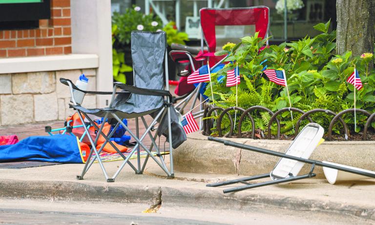 Gunfire at a Fourth of July parade in Highland Park