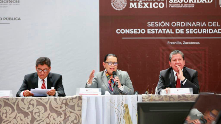 Rosa Icela Rodríguez, secretaria de Seguridad y Protección Ciudadana. Foto EE: Cortesía SSC