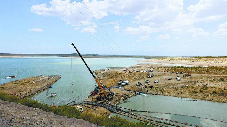 La presa de Cerro Prieto podrá suministrar agua hasta el viernes 15 de julio. Foto: Especial