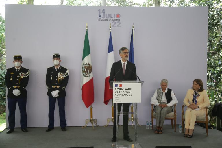 Jean-Pierre Asvazadourian, embajador de Francia en México. Foto EE: Eric Lugo