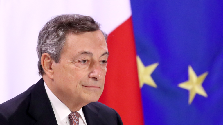 Mario Draghi, primer ministro de Italia. Foto: Reuters