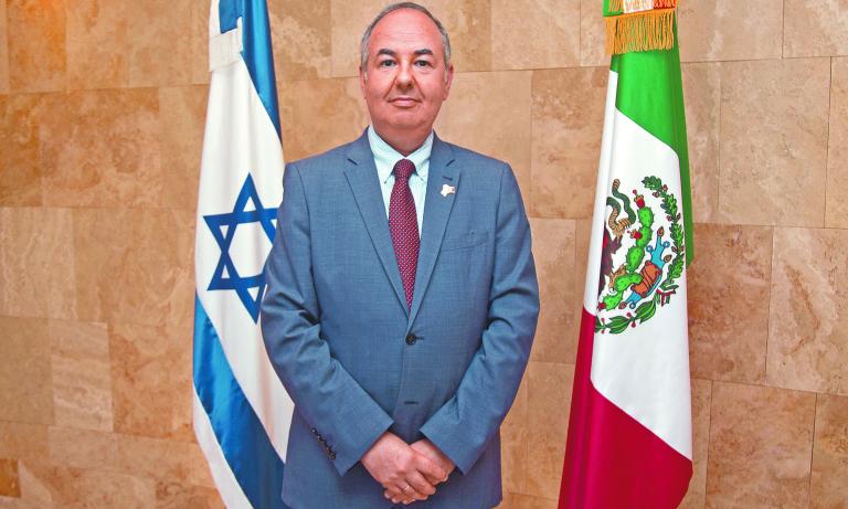 Embajador israelí en México Zvi Tal