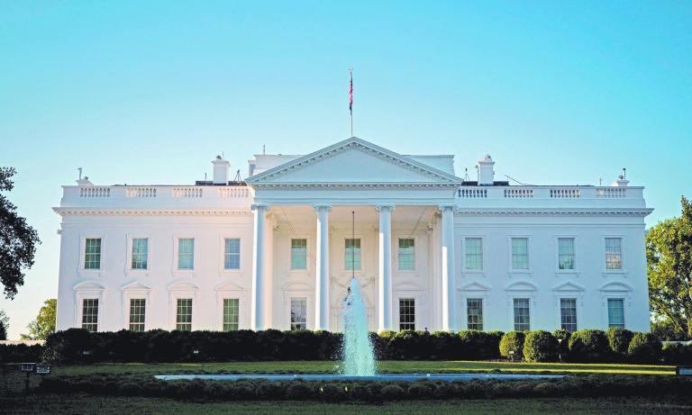 FILE PHOTO: General view of the White House in Washington