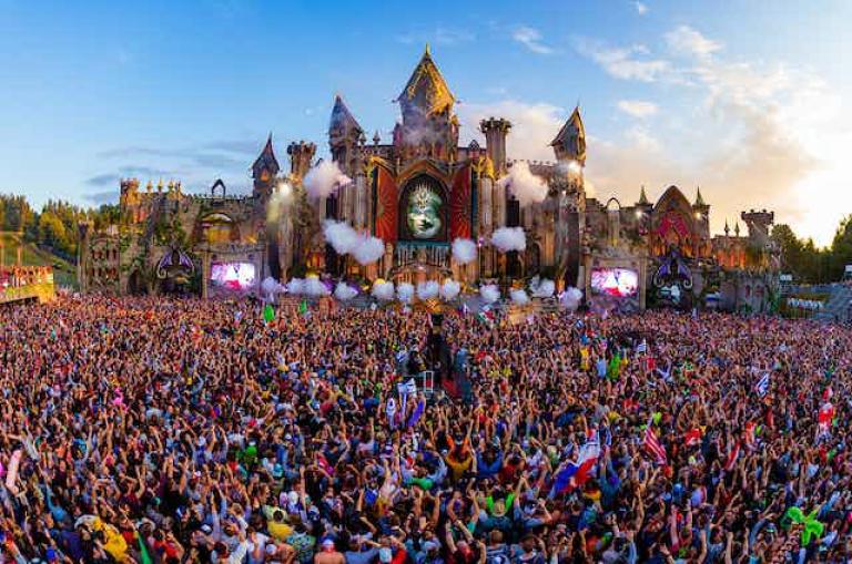 Imagen del festival belga Tomorrowland.