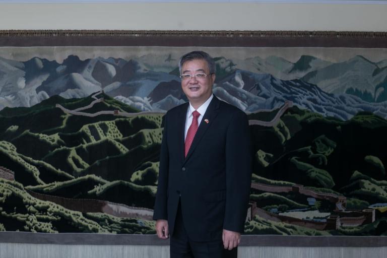 Zhu Qingqiao, embajador de China en México. Foto: Cortesía Embajada de China en México