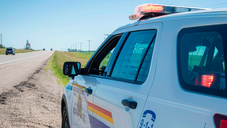 Real Policía Montada de Canadá. Foto EE: Cortesía / Twitter @RCMPSK