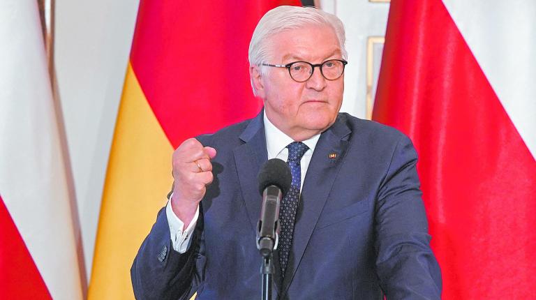 Frank-Walter Steinmeier, presidente de Alemania. Foto: AFP