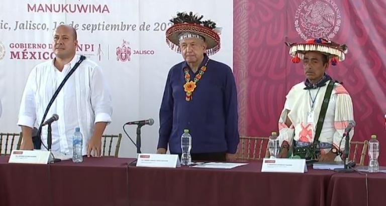 Foto: Twitter del presidente Andrés Manuel López Obrador