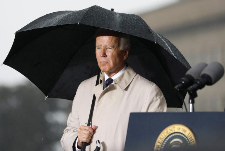 Joe Biden, rindió homenaje a las víctimas del 11S desde el Pentágono. Fuente: Reuters