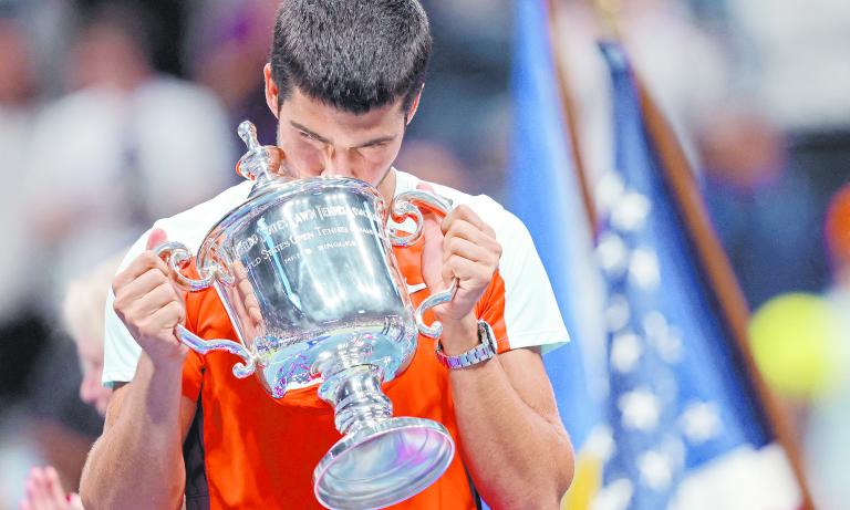 Carlos Alcaraz, el jugador de 19 años lidera el ATP Tour con 51 victorias esta temporada