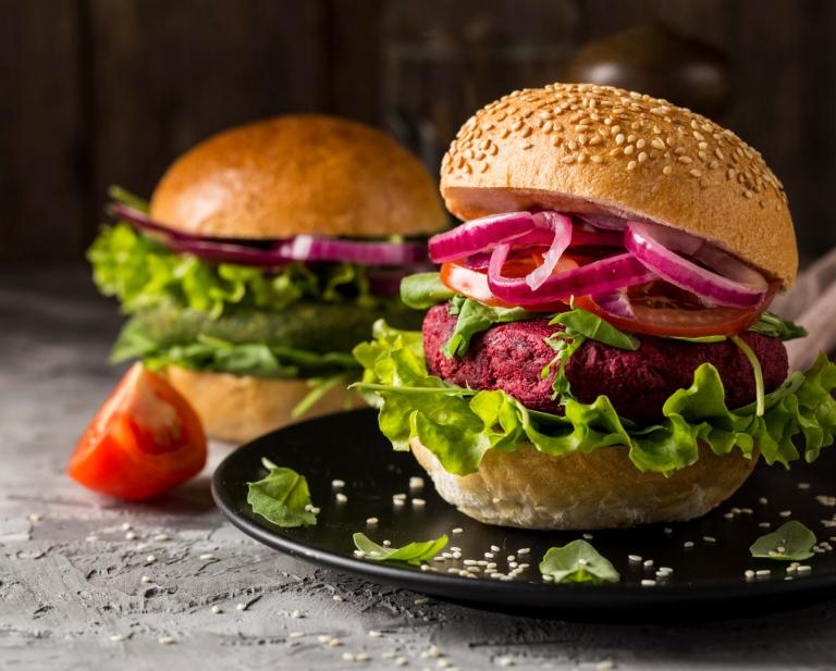 Las hamburguesas vegetarianas están en 185 tiendas de retail.