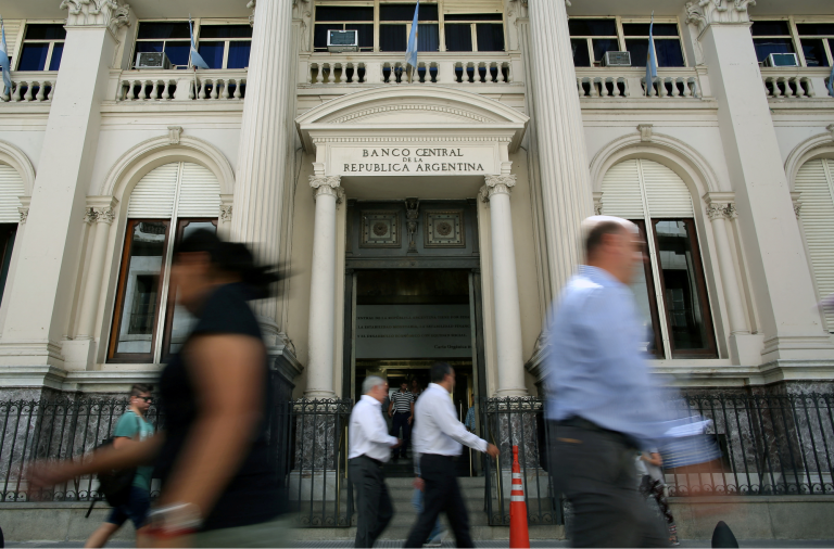 Banco Central de Argentina. Foto: Reuters