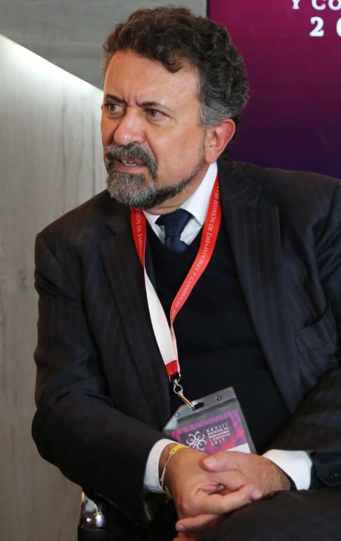 Carlos García de Alba, embajador de México en Italia. Foto EE: Hugo Salazar