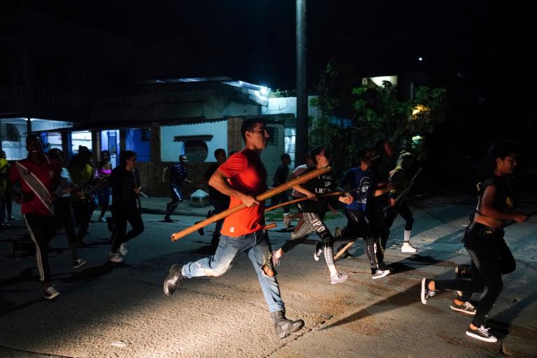 Enraged Cubans protest after spending days without power in Havana