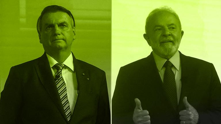 Jail Bolsonaro y Luiz Inacio Lula da Silva se enfrentan en las urnas. Foto: Especial