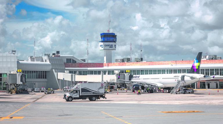 Aeropuerto Internacional de Cancún. Foto: Shutterstock