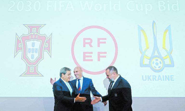 2030 World Cup bid - Portugal, Spain and Ukraine Press Conference