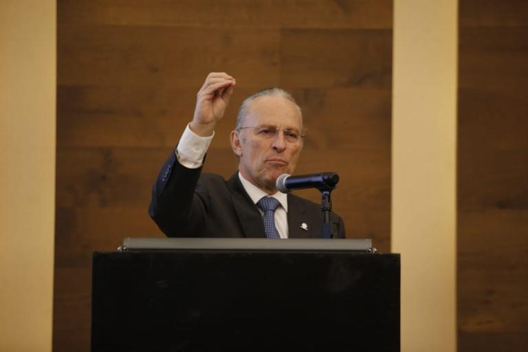 José Medina Mora, presidente de la Confederación Patronal de la República Mexicana (Coparmex). Foto: Hugo Salazar