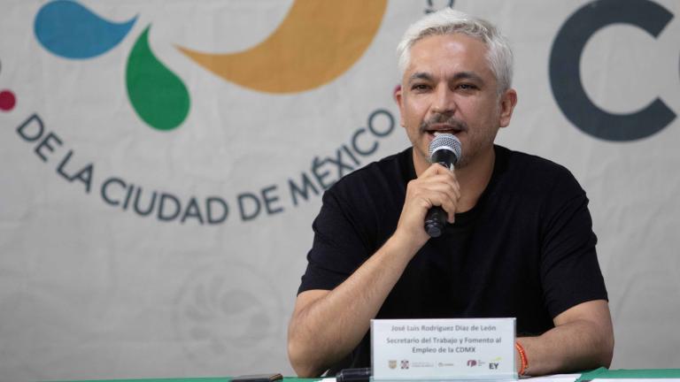 José Luis Rodríguez Díaz de León, secretario de Trabajo de la CDMX. Foto: Cuartoscuro